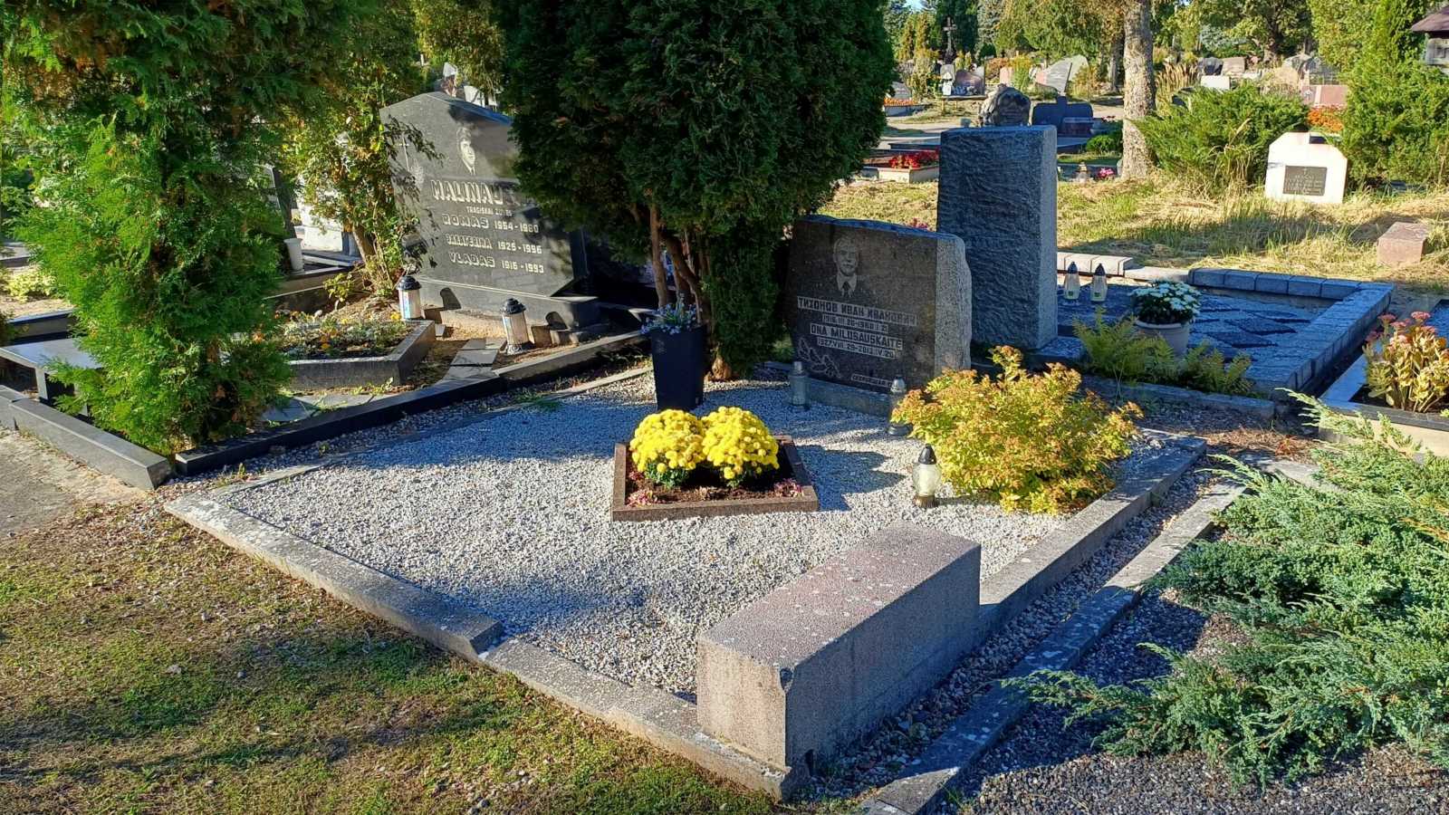 Onos Milušauskaitės kapas Seniavos kapinėse, 2025 m. (fot. S. Žilionis)