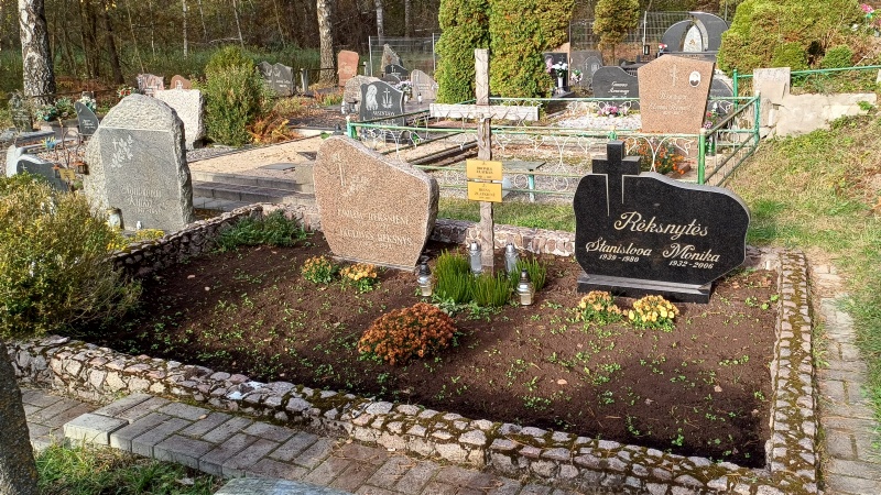 Broniaus Zlatkaus kapas Neravų kapinėse, 2024 m. (fot. S. Žilionis)